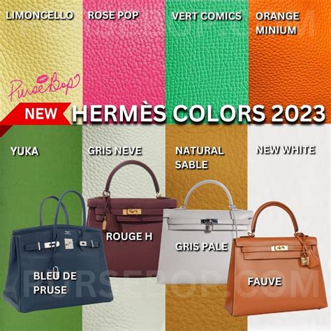 color associated with hermes|Hermes handbags color chart.